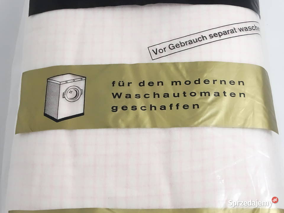 Kultowe Prześcieradła Biber Vintage z RFN Nowe Biłgoraj