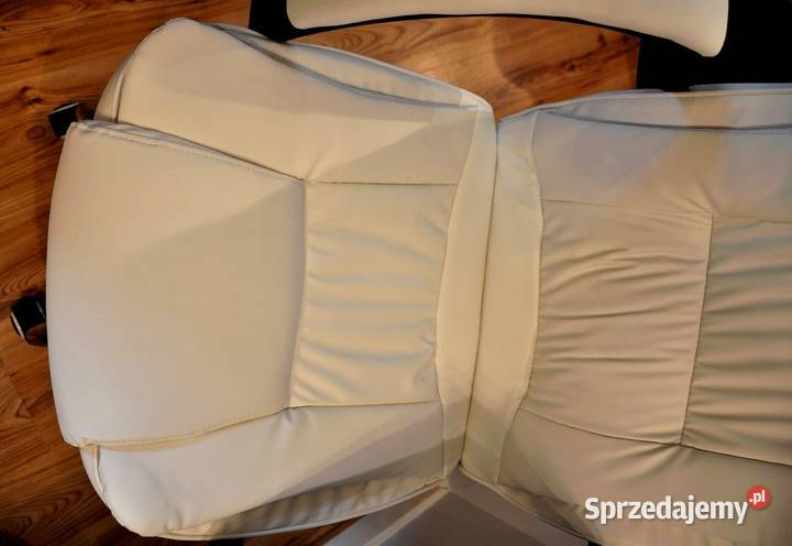 Wygodny FOTEL BIUROWY Krzesło Biurowe TILT Chrom podlaskie Białystok