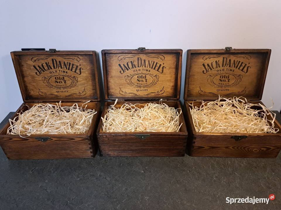 Kuferek Jack Daniels opalany Kędzierzyn-Koźle