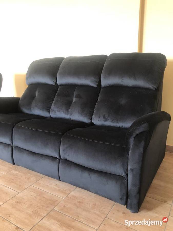 Kanapa 3os Magnett tkanina PianoWyprzedaż 20 śląskie Gliwice sprzedam