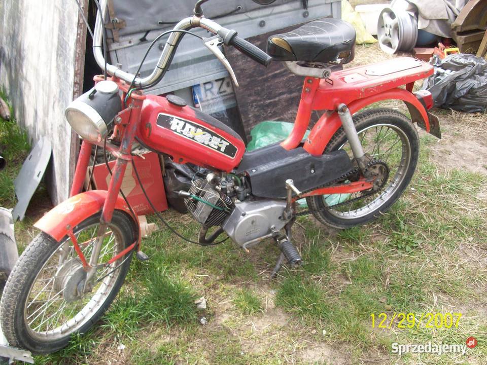 Błotnik motorynkapomarańczowa puszka m1 podkarpackie
