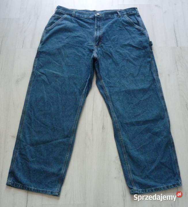 Duże męskie spodnie jeansowe CARHARTT jeans Nowe Warpno
