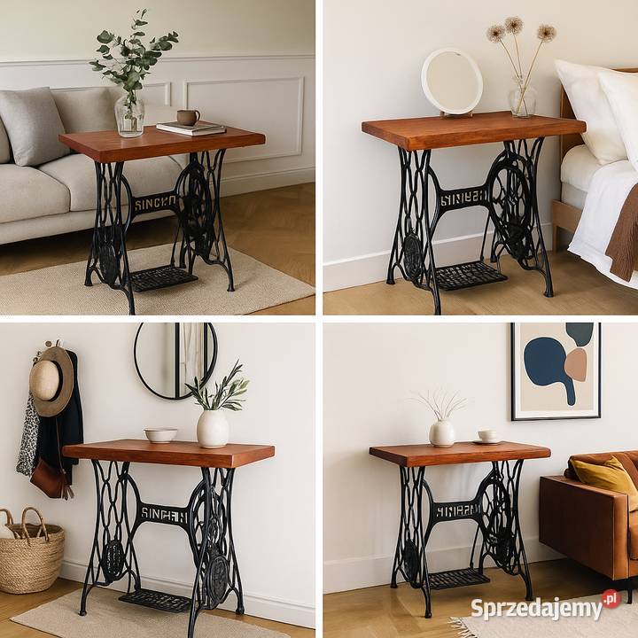 Stylowy designerski stolik toaletka na bazie mazowieckie Wieliszew sprzedam