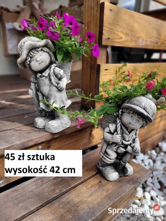 Figurki ogrodowe kret koń skrzaty krasnale Wrocław