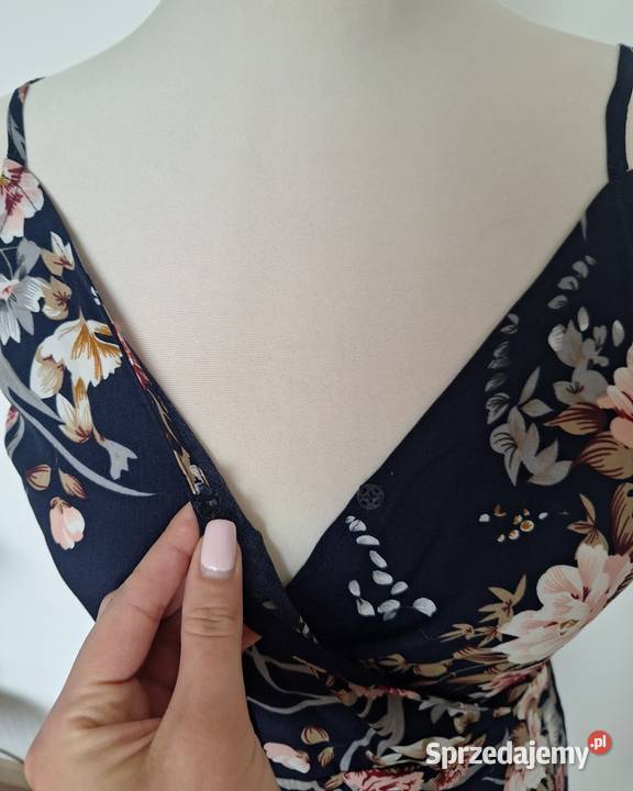 Śliczna letnia asymetryczna długa sukienka maxi Kraków