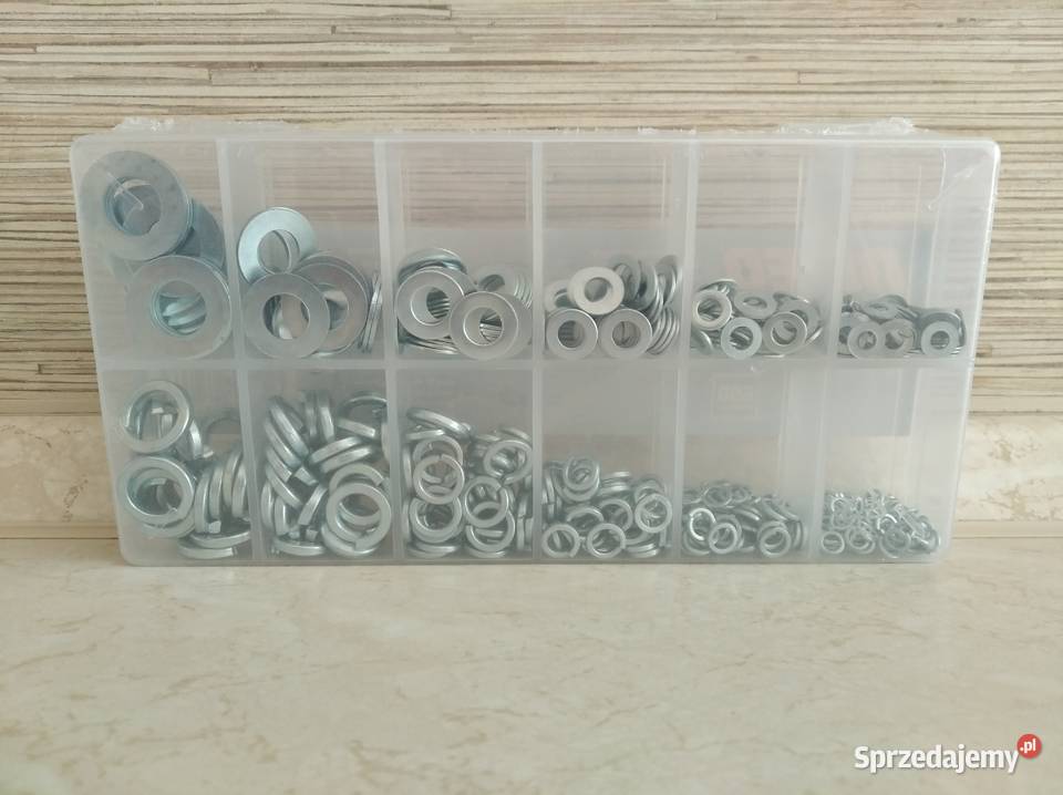 NAJTANIEJ Zestaw Podkładek 600el Nakrętek 300el Zabrze