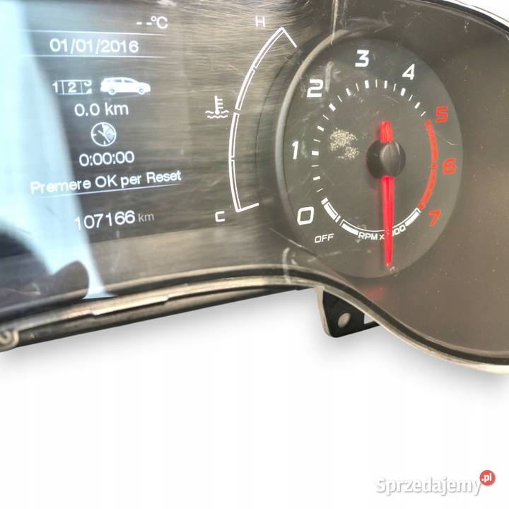 LICZNIK ZEGARY 00520706120 Fiat Tipo II 13 16 lubelskie Chełm
