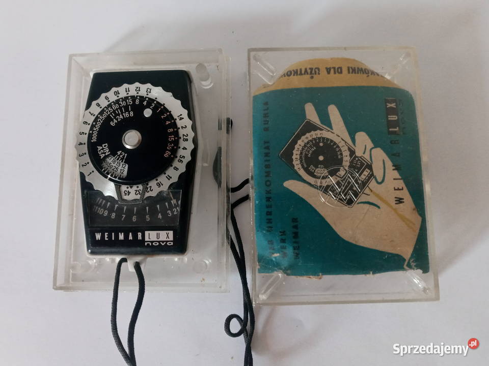 Stary światłomierz WEIMAR LUX NOVA podkarpackie Rzeszów