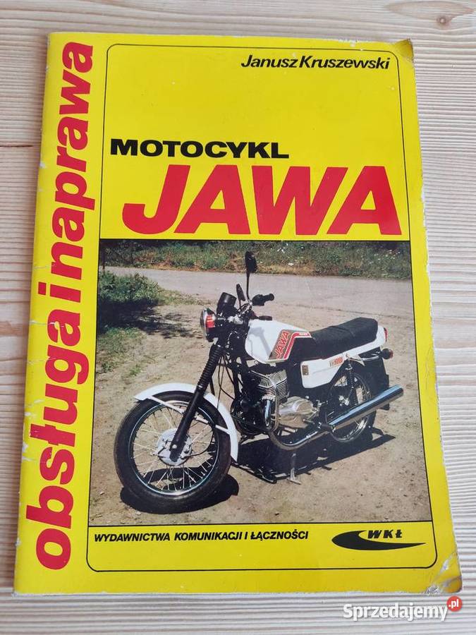 Książka poradnik Motocykl Jawa Obsługa i naprawa poradnik opolskie Głuchołazy