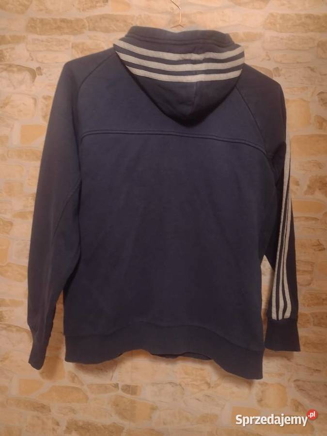 XSS ADIDAS Granatowa bluza sportowa z kapturem Odzież sportowa małopolskie Kraków sprzedam