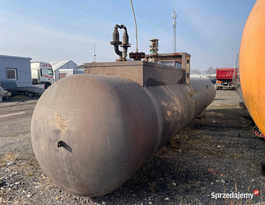 Zbiornik gazowy LPG 9 900 litrów 99 m zbiornik