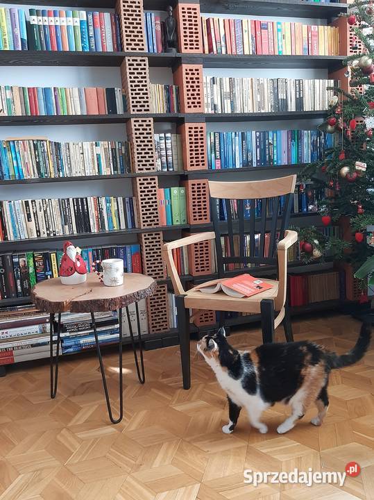 Krzesło drewniane z podłokietnikami łódzkie sprzedam