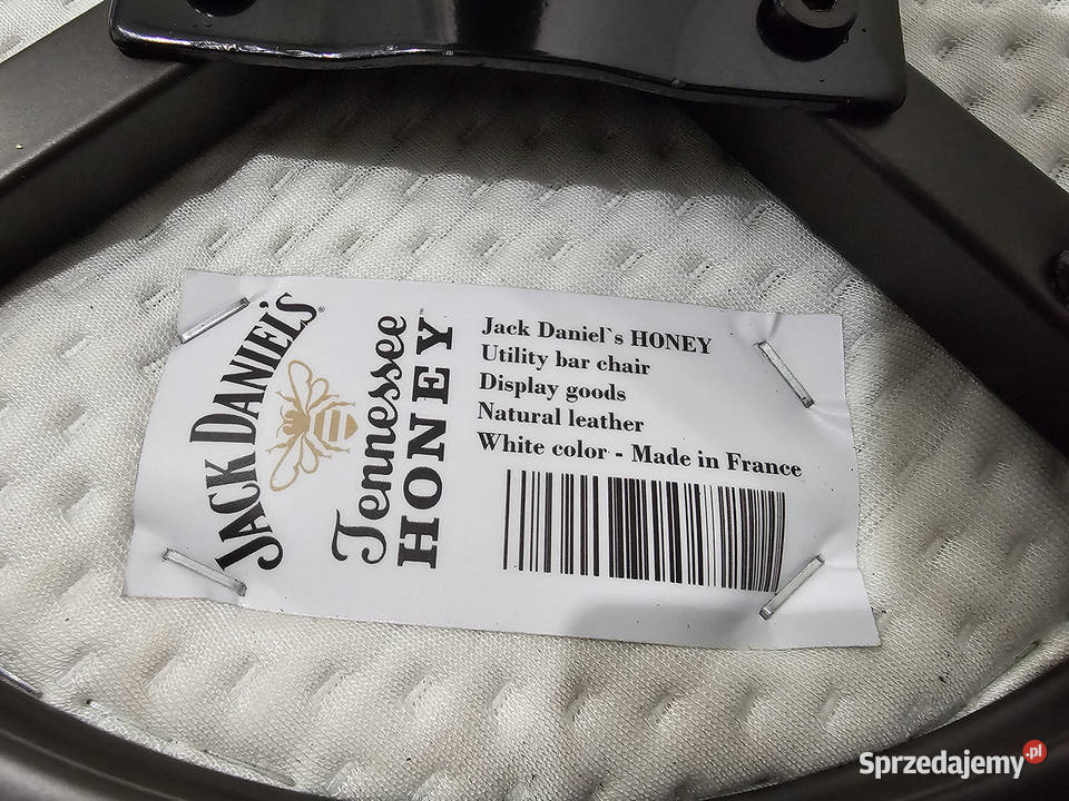 Jack Daniels Hooker krzesło taboret naturalna Meble Tarnowiec