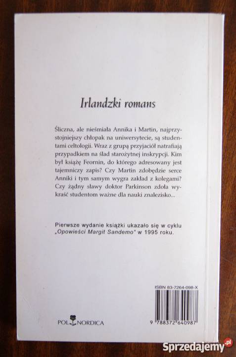 Margit Sandemo Irlandzki romans Parczew sprzedam