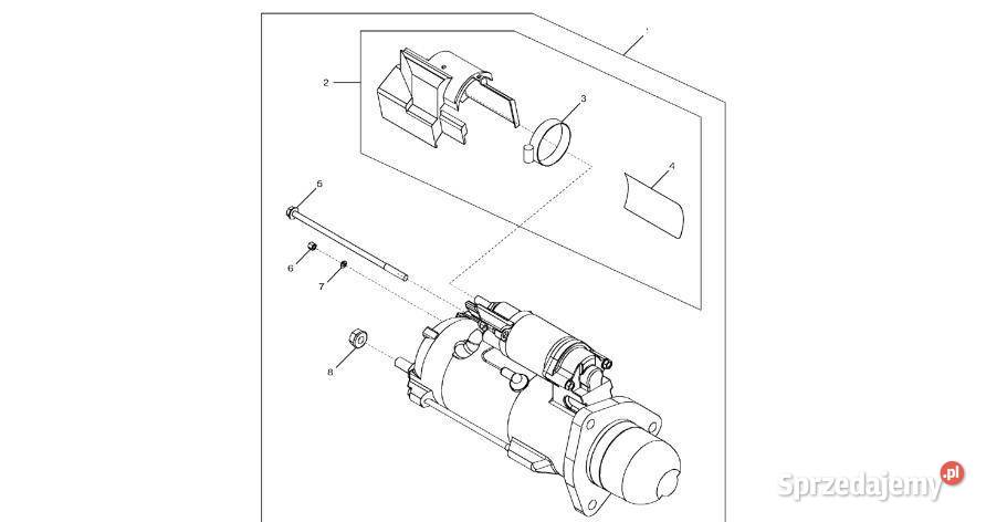 John Deere 9470RX Sprzęgło RE522853 Silnik Jastrzębniki sprzedam
