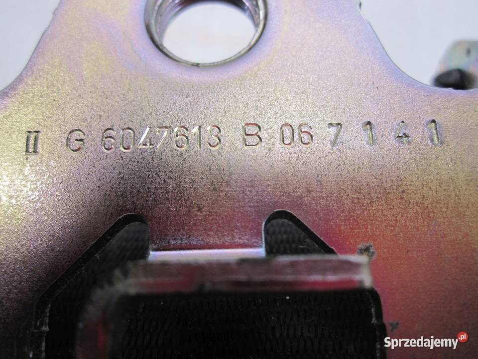 VW GOLF V 07r pas bezpieczeństwa prawy przód osobowe Kielce