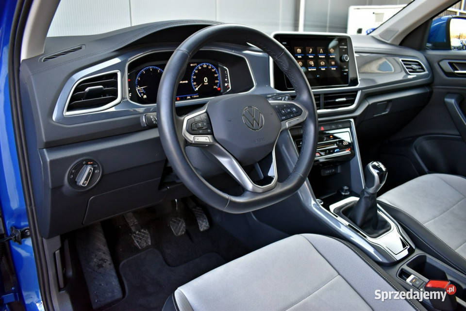 Volkswagen TRoc Bezwypadkowy Salon Polska Serwis lakier metallic łódzkie Łódź