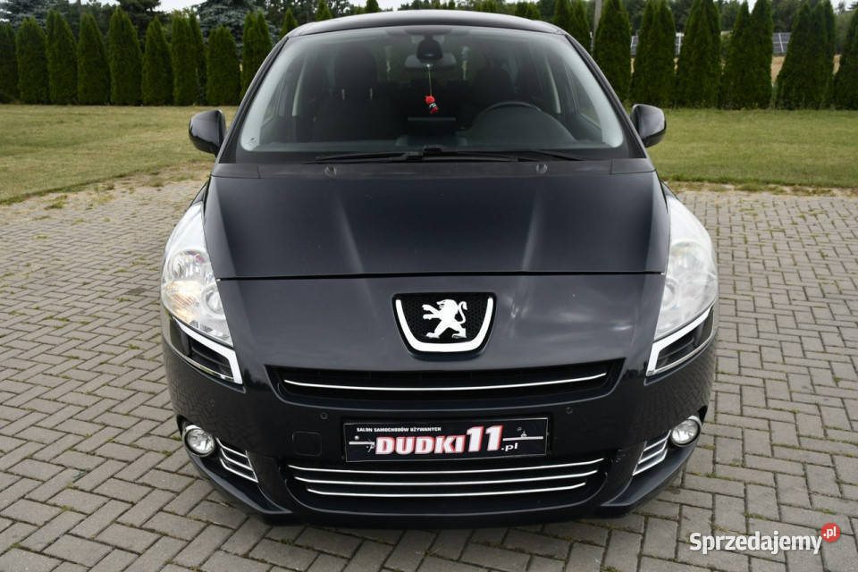 Peugeot 5008 16b DUDKI11 Klimatr 2 garażowany łódzkie Kutno sprzedam