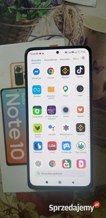 Sprzedam Xiaomi Redmi Note 10 Pro 6GB128GB lubelskie Zamość