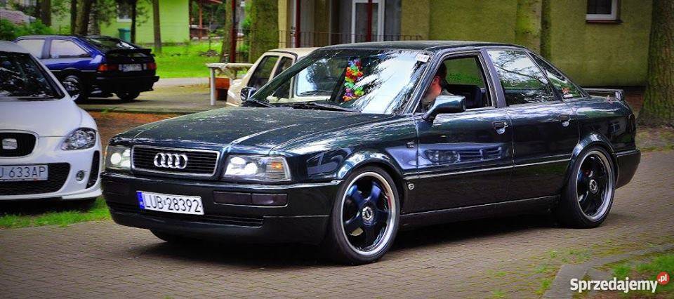 Audi 80 B4 19 TDI welurowa tapicerka lubelskie Lublin