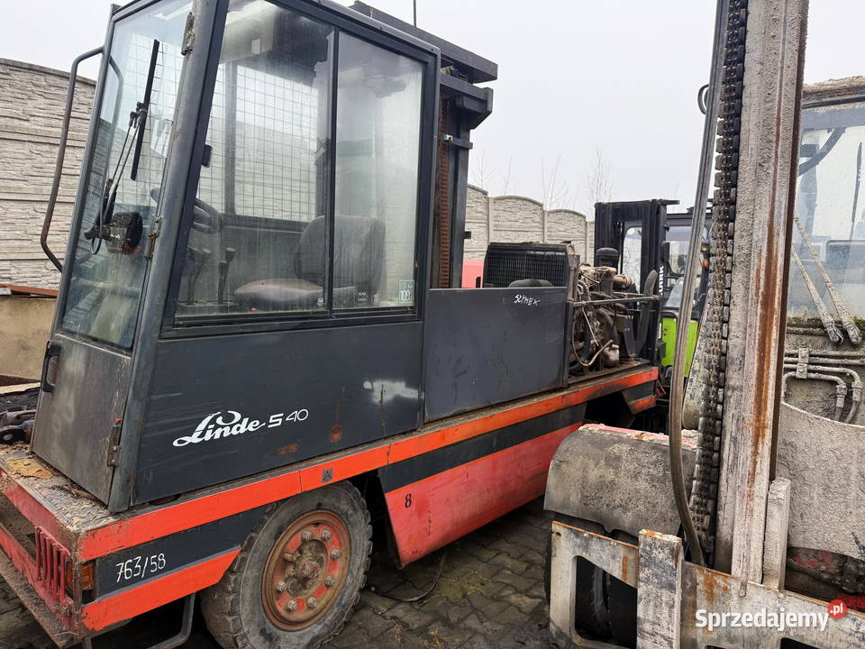 maszt wózek widłowy boczny LINDE S40 2006 części Działoszyn