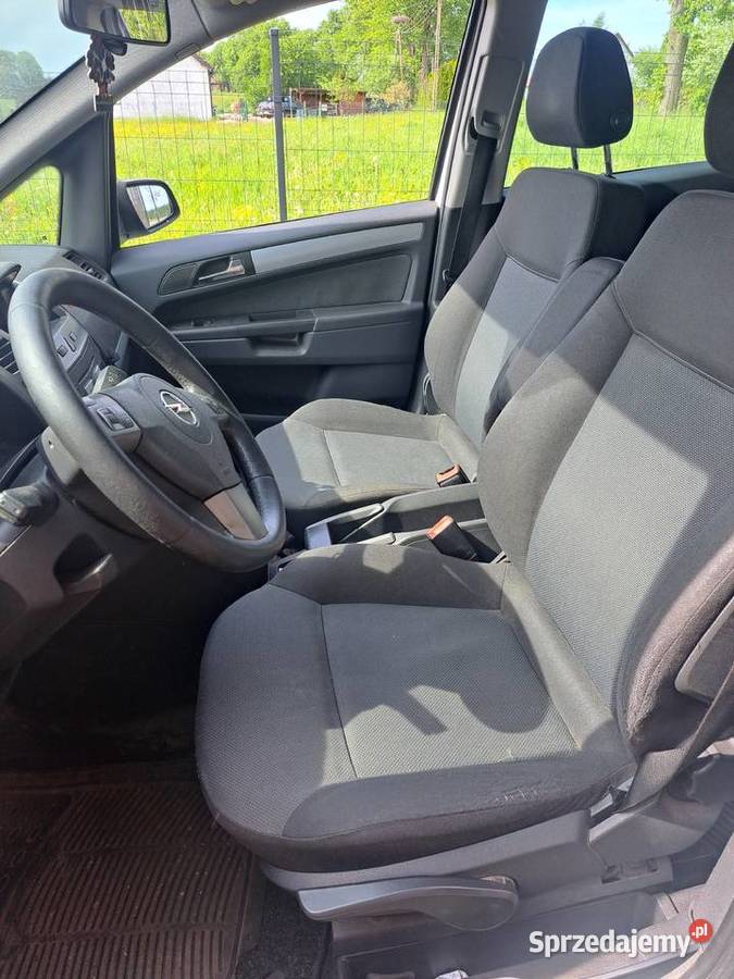 Opel Zafira warmińsko-mazurskie Biskupiec