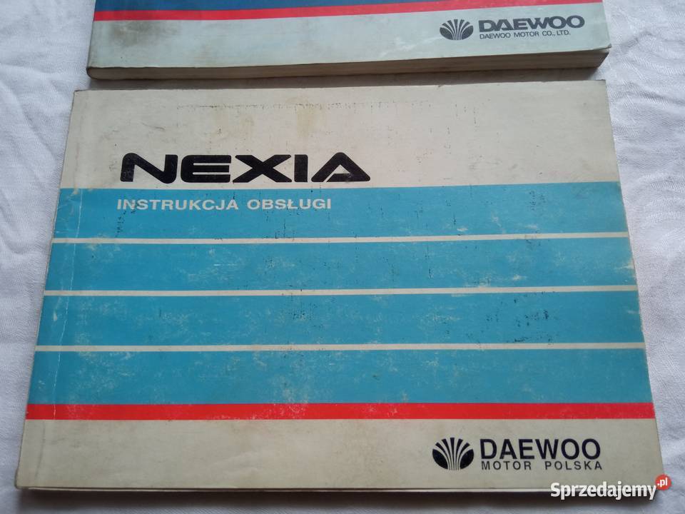 Instrukcja obsługi Daewoo Nexia wersja i Korea