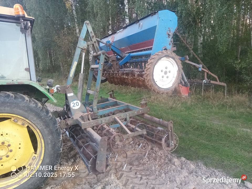 Zestaw uprawowo siewny 3m poznaniak rolmasz wielkopolskie Połajewo