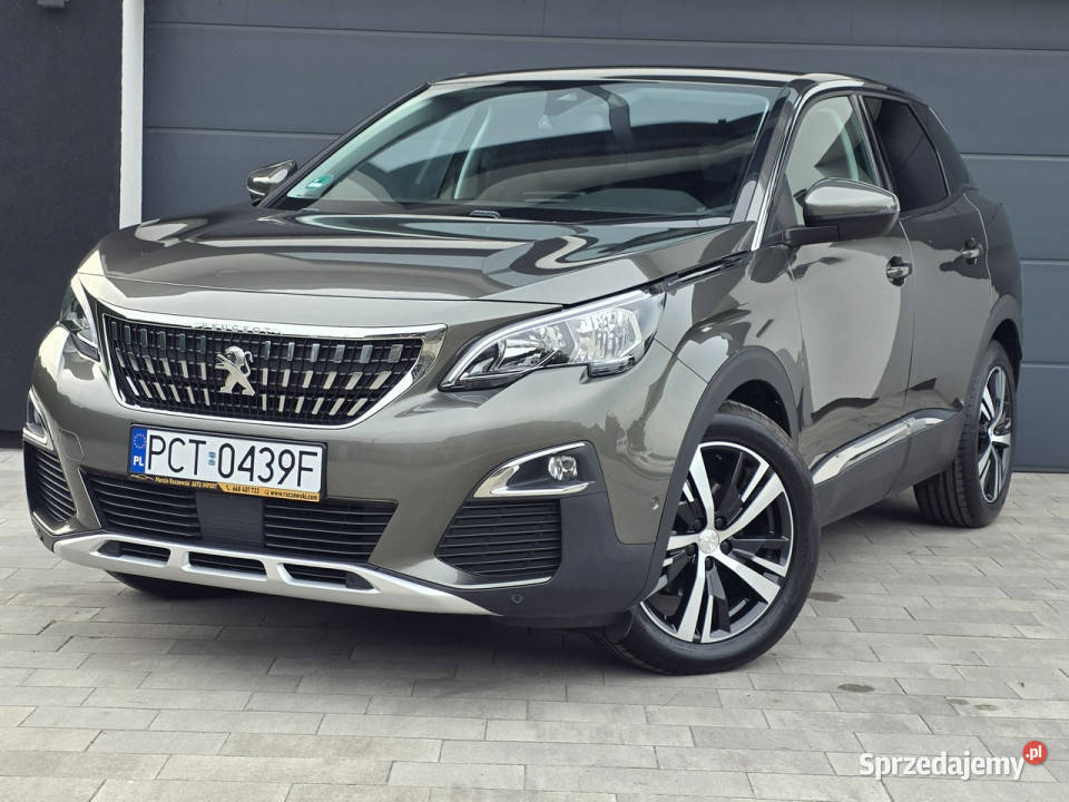 Peugeot 3008 ALLURE 56236 zadbany zarejestrowany SUV Czarnków