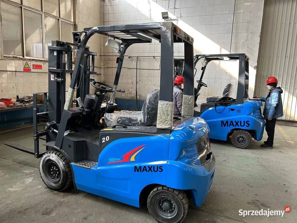 NOWY Elektryczny wózek widłowy MAXUS elektryczny Koszalin sprzedam