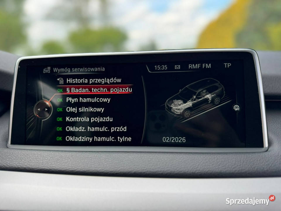 BMW X5 zadbane serwisowane bezwypadkowe F15 2013 wspomaganie kierownicy Poznań