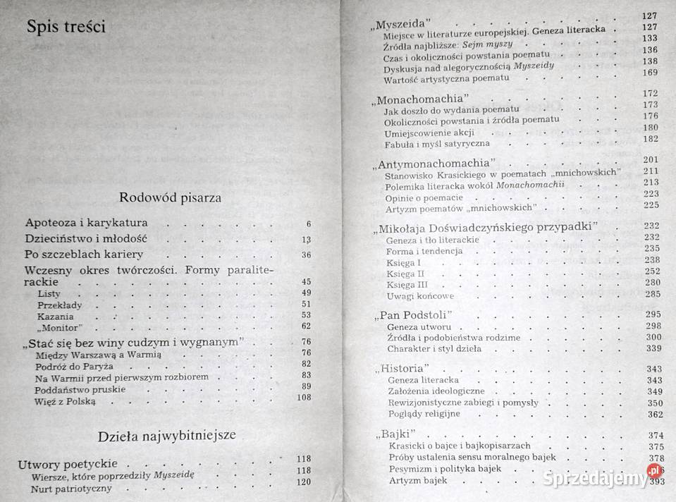 Ignacy Krasicki Tadeusz Dworak Rok wydania 1987 Chełm