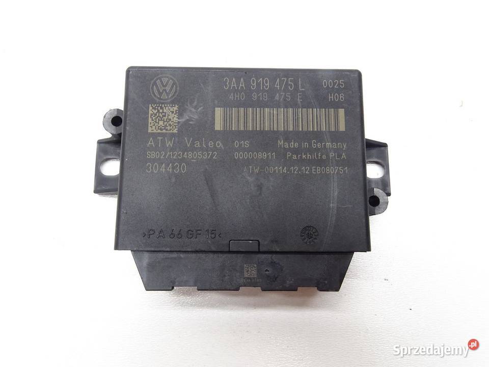MODUŁ STEROWNIK PARKOWANIA PDC 3AA919475L VW