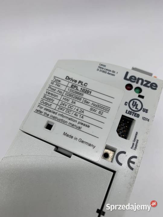 Lenze EPL 10201 24VDC 4x1A Pozostałe Warszawa