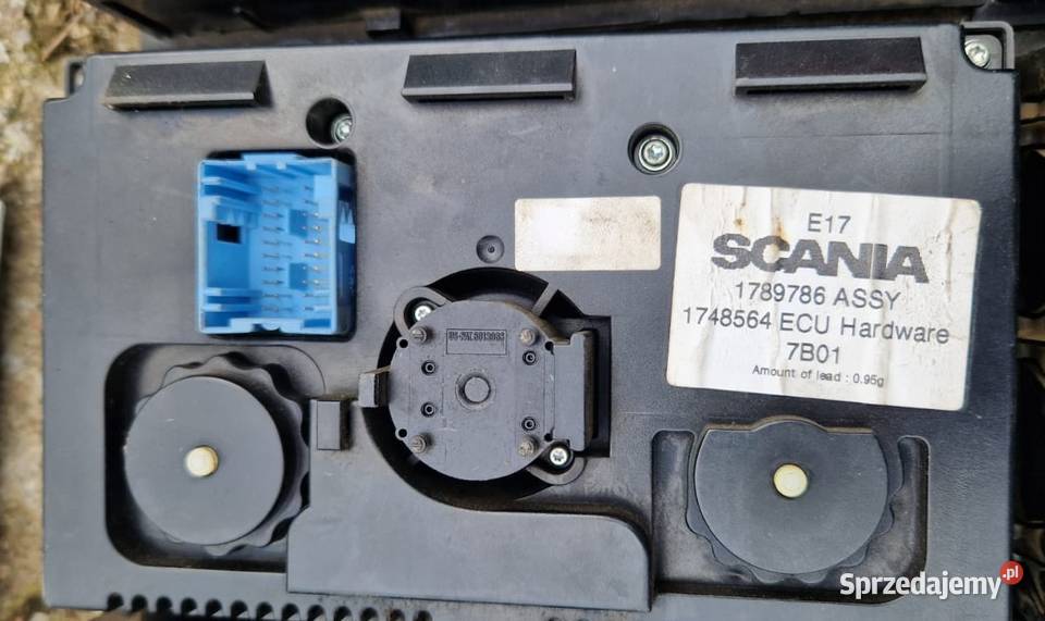 SCANIA panel nawiewu klimatyzacja 1789786 Wyposażenie wnętrza