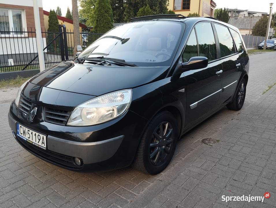 Renault ll Grand Scenic 19 dci 7Osobowy6Bieg sprowadzony Włocławek