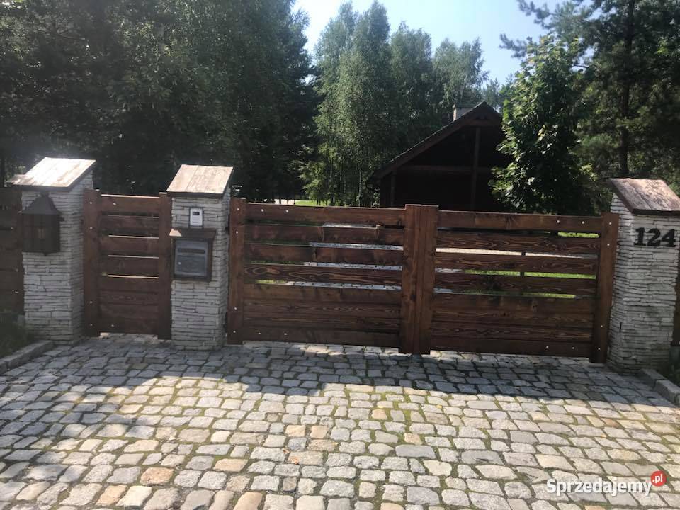 Brama drewniana model B4 Stanpor Stalowa Wola sprzedam