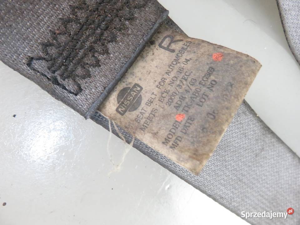 PAS PRAWY TYLNY NISSAN NAVARA D22 TKAB0EG369 Wyposażenie wnętrza małopolskie