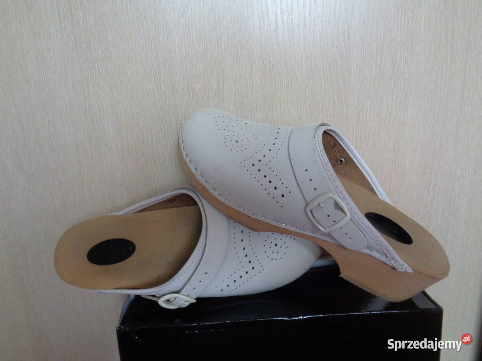 ECCOklapki drewniaki damskie 40 Żory