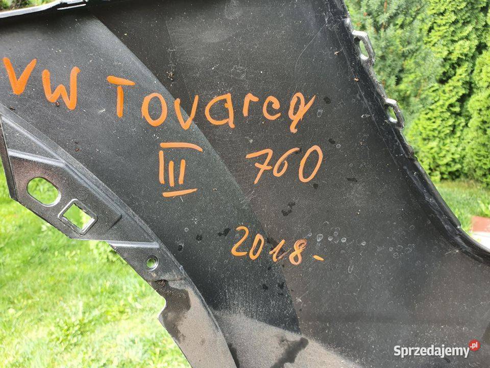 VW Touareg III Zderzak przód 760807061G Słowikowo