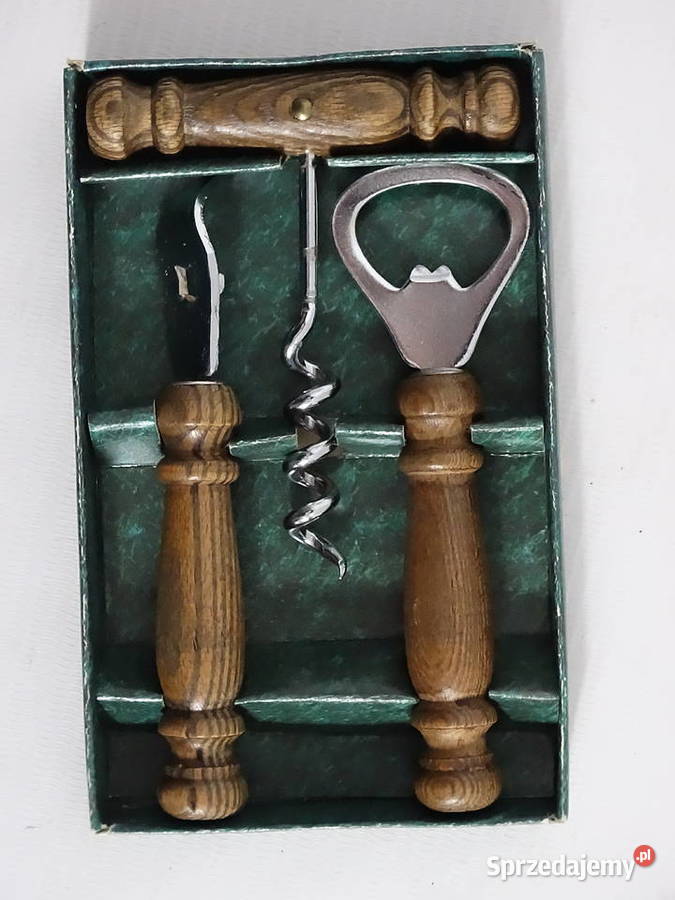 NOWY Zestaw Barmański Rustikal Vintage PRL Stan