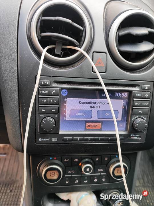 Nissan Qashqai polift 16 lpg agenta salon polska gniazdo USB Zabrze