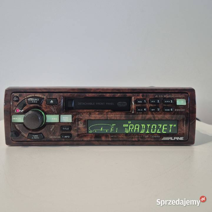 Kolekcjonerskie radio ALPINE TDA7550R Koszalin