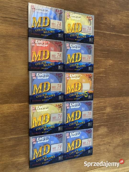 MiniDisc BASF 74 min Nowe MD Warszawa