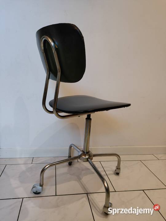 Krzesło obrotowe vintage lata 70 Kalisz
