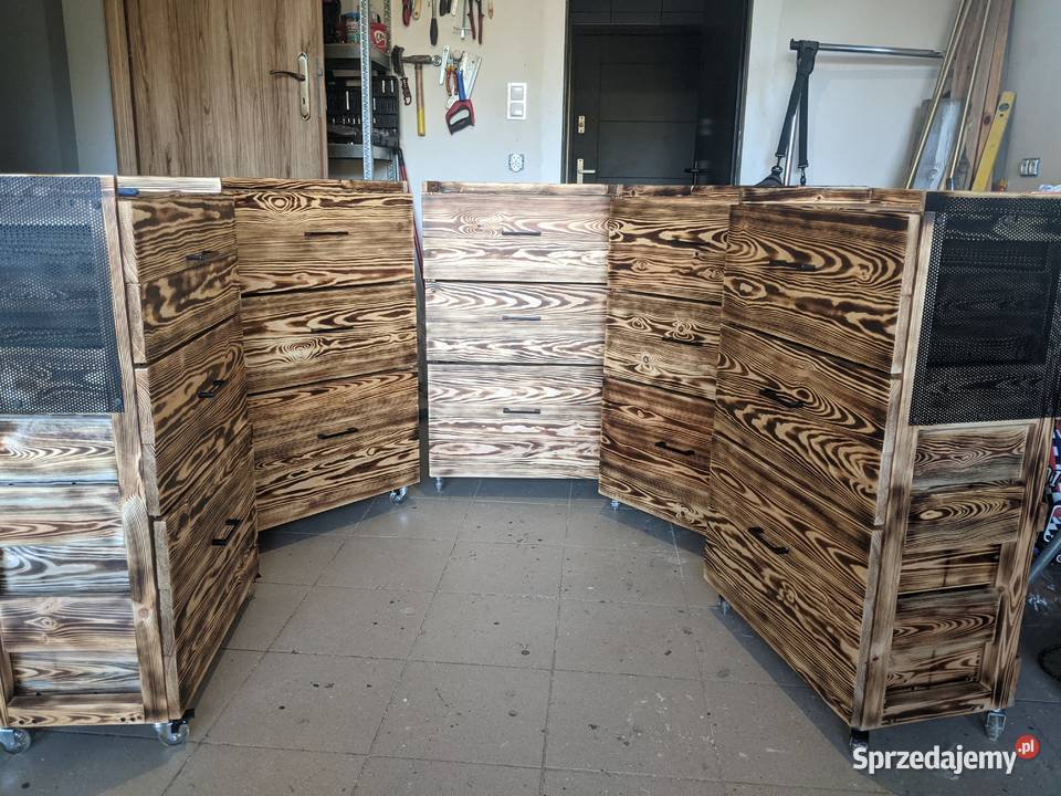 Pomocnik fryzjerski drewniany Oleśnica