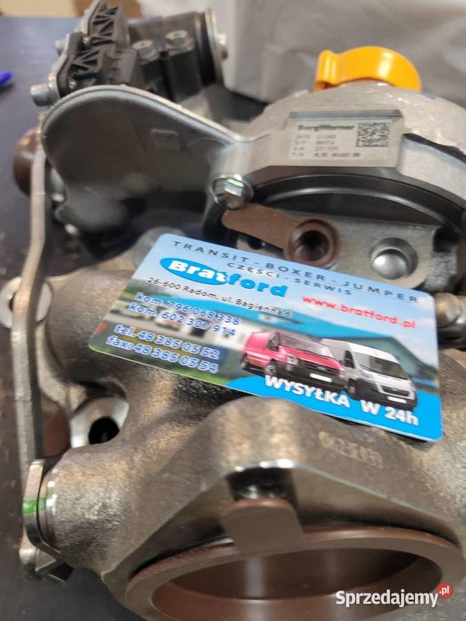 Turbosprężarka Ford F150 PRAWA GHYFA ML3E6K682BB Radom