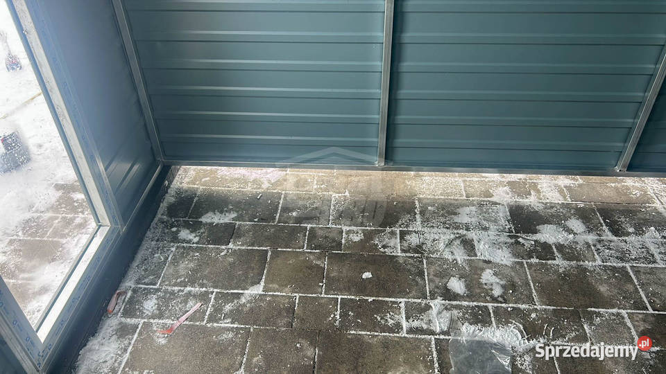 Schowek domek ogrodowy 25x3 m wiata 1m drzwi Jelenia Góra