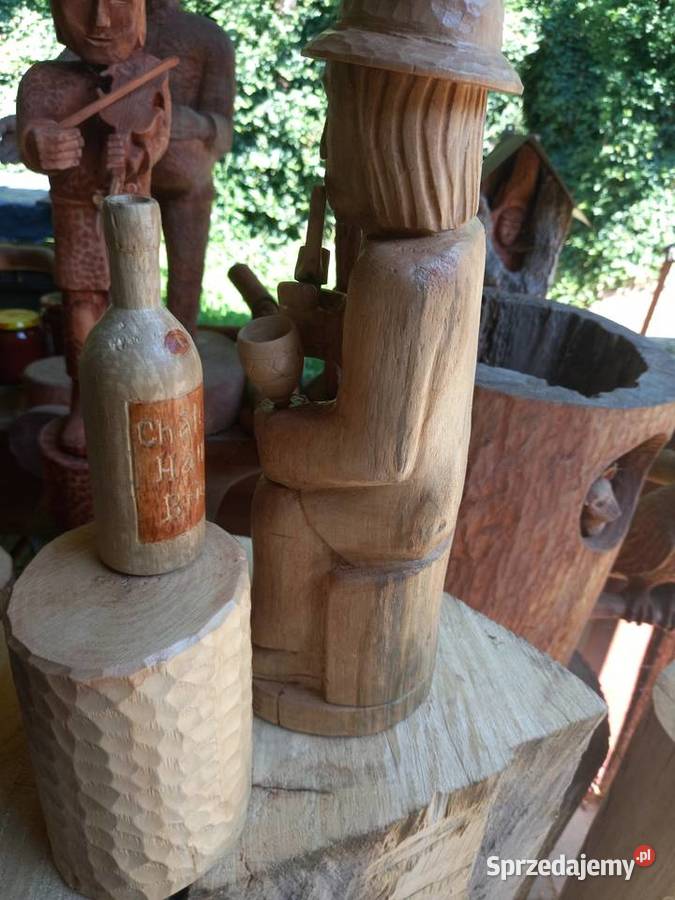 Rzeżba ludowa Góral Arystikrata Trzęsówka