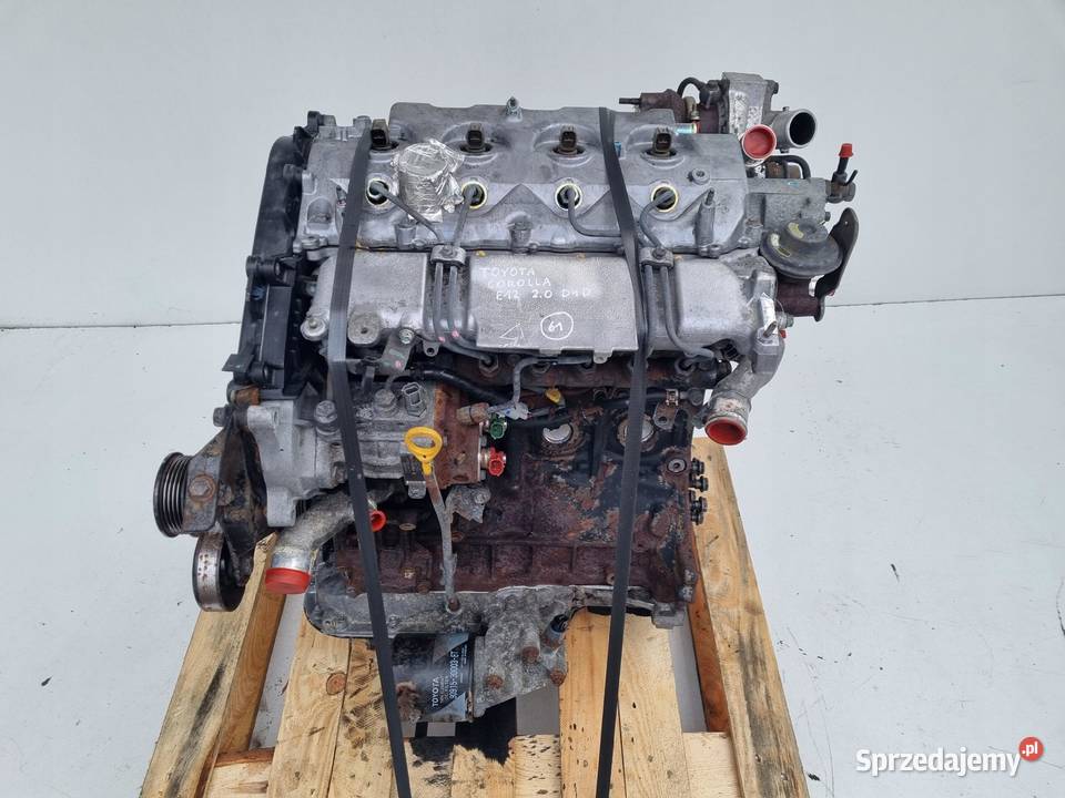 SILNIK Toyota Corolla Verso I 20 D4D 90 142 1CD Janów